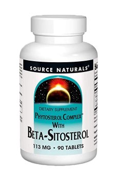 Комплекс фитостерола с бeтa-ситостеролом Source Naturals Phytosterol Complex With Beta-sitosterol 113 мг, 90 таблеток