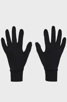 Женские черные перчатки UA Storm Liner Черный M Under Armour 1365973-001