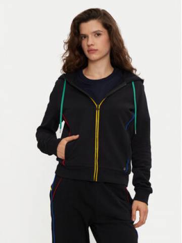 United Colors Of Benetton Світшот 3J68D500J Чорний Regular Fit United Colors Of Benetton Світшот 3J68D500J Чорний Regular Fit