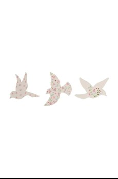 Набор декоративных фигурок home & lifestyle 11 x 12 x 1 cm 3 шт