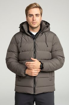 Куртка мужская демисезонная в цвете хаки RD-426-khaki