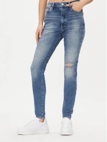 Tommy Jeans Джинси Sylvia DW0DW16030 Голубий Skinny Fit Tommy Jeans Джинси Sylvia DW0DW16030 Голубий Skinny Fit