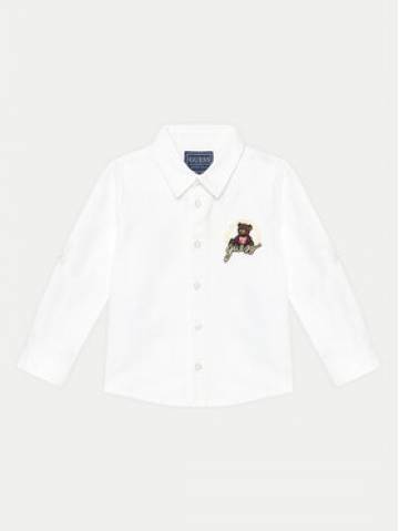 Guess Сорочка N5RH10 W9CL0 Білий Regular Fit Guess Сорочка N5RH10 W9CL0 Білий Regular Fit