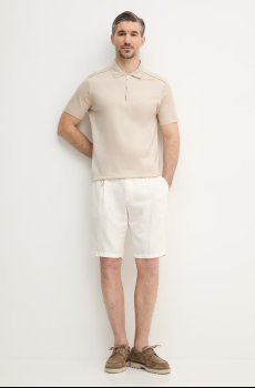 Шорты с добавлением льна Paul&Shark