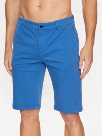 Lindbergh Шорти з тканини 30-505044 Голубий Slim Fit Lindbergh Шорти з тканини 30-505044 Голубий Slim Fit