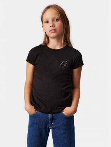 Calvin Klein Jeans Футболка Signage IG0IG02624 Чорний Slim Fit Calvin Klein Jeans Футболка Signage IG0IG02624 Чорний Slim Fit