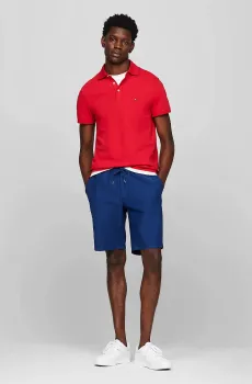 Мужские темно-синие шорты HARLEM PO DRWS GABARDINE GMD Синий 36 Tommy Hilfiger MW0MW34509