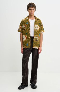 Брюки с добавлением шерсти Drôle de Monsieur Le Pantalon Pinstripes