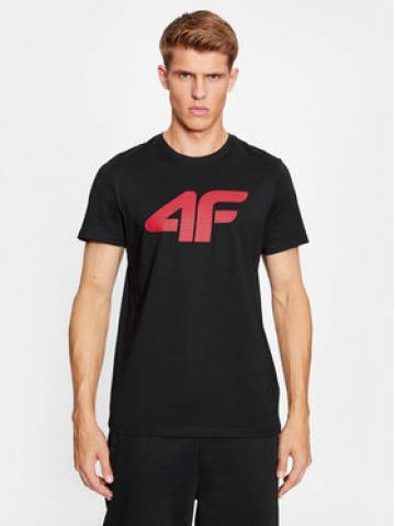 4F Футболка 4FAW23TTSHM0877 Чорний Regular Fit 4F Футболка 4FAW23TTSHM0877 Чорний Regular Fit