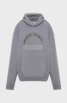 Мужское серое худи Серый XL Guess Z6RQ10.KD371;A90L
