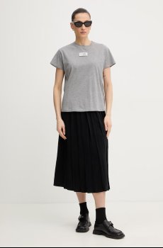 Хлопковая футболка MM6 Maison Margiela