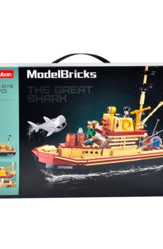 Конструктор Sluban Model Bricks Рибальський човен 592 деталі (M38-B1118)