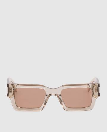 Бежевые очки 572