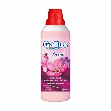 Ополаскиватель для белья Gallus Professional Weichspuler Orchidee, 40 стирок, 1 л Ополаскиватель для белья Gallus Professional Weichspuler Orchidee, 40 стирок, 1 л