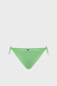 Женские салатовые трусики от купальника SIDE TIE CHEEKY BIKINI Салатовый XS Tommy Hilfiger UW0UW04497