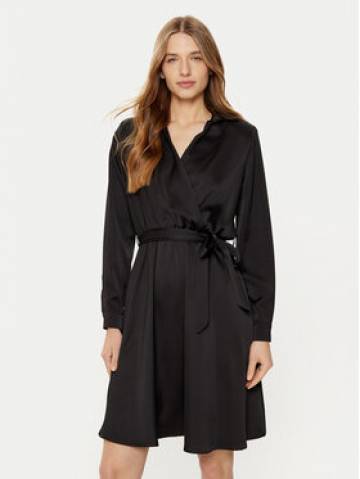 Rinascimento Сукня-сорочка CFC0121838003 Чорний Regular Fit Rinascimento Сукня-сорочка CFC0121838003 Чорний Regular Fit