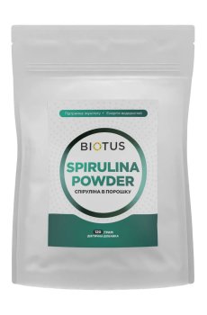 Спирулина Biotus Spirulina Powder в порошке, 120 г