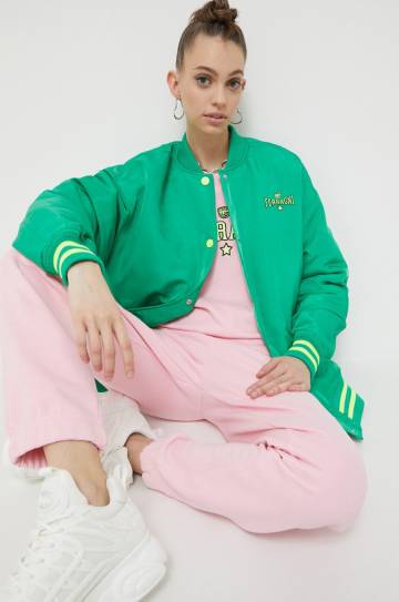 Кофта Chiara Ferragni женская цвет розовый с аппликацией Кофта Chiara Ferragni женская цвет розовый с аппликацией