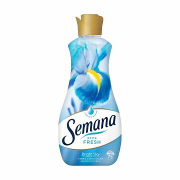 Кондиционер для белья Semana Extra Fresh Bright Sky, 75 стирок, 1.5 л Кондиционер для белья Semana Extra Fresh Bright Sky, 75 стирок, 1.5 л