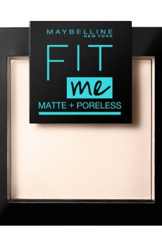 Уценка! Матирующая компактная пудра для лица Maybelline New York Fit Me! Matte + Poreless 104 Soft Ivory, 9 г