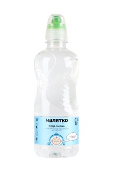 Детская питьевая негазированная вода Малятко Спорт, 0.33 л