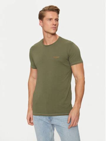 Aeronautica Militare Футболка AM1UTI003 Зелений Regular Fit Aeronautica Militare Футболка AM1UTI003 Зелений Regular Fit