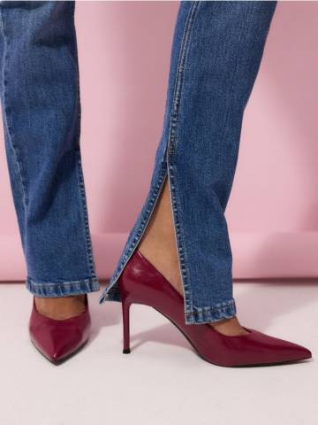 Reserved - Високі підбори - буряковий - 076CQ-83X