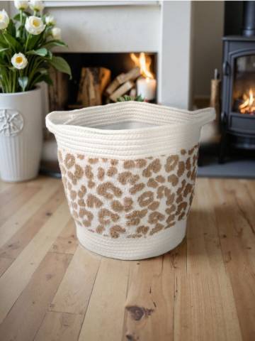 Кошик для зберігання - бежевий