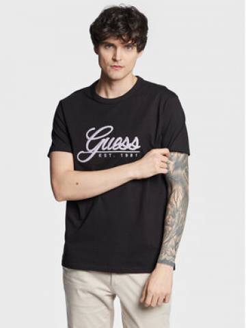 Guess Футболка 3D Embro M3GI25 K8FQ4 Чорний Regular Fit Guess Футболка 3D Embro M3GI25 K8FQ4 Чорний Regular Fit