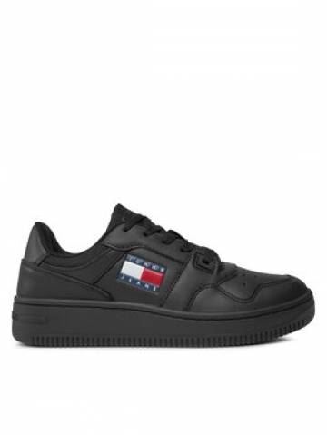 Tommy Jeans Снікерcи Tjw Retro Basket Ess EN0EN02505 Чорний Tommy Jeans Снікерcи Tjw Retro Basket Ess EN0EN02505 Чорний