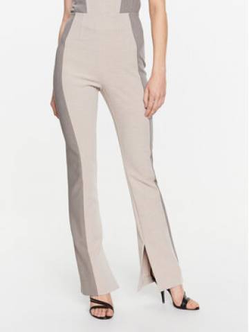 Patrizia Pepe Штани з тканини 8P0484/A215-F1PZ Бежевий Regular Fit Patrizia Pepe Штани з тканини 8P0484/A215-F1PZ Бежевий Regular Fit