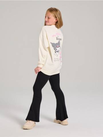 Світшот crewneck Hello Kitty - кремовий Світшот crewneck Hello Kitty - кремовий