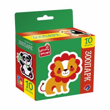 Магнитная игра Vladi Toys Зоопарк, 10 магнитов, от 3 лет (VT3106-39) Магнитная игра Vladi Toys Зоопарк, 10 магнитов, от 3 лет (VT3106-39)