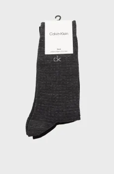 Мужские носки (2 пары) MELANGE Разноцветный ONESIZE Calvin Klein 701235971