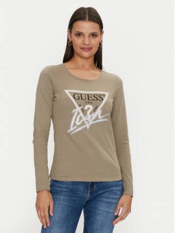 Guess Блузка Icon W4YI33 I3Z14 Зелений Slim Fit Guess Блузка Icon W4YI33 I3Z14 Зелений Slim Fit