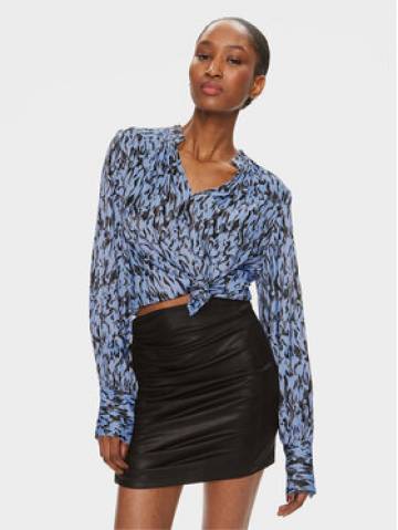 Karen by Simonsen Блузка Nikole 10104887 Голубий Regular Fit Karen by Simonsen Блузка Nikole 10104887 Голубий Regular Fit