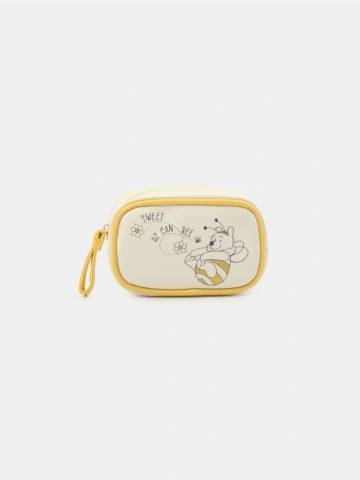 Косметичка з принтом Winnie the Pooh - кремовий Косметичка з принтом Winnie the Pooh - кремовий