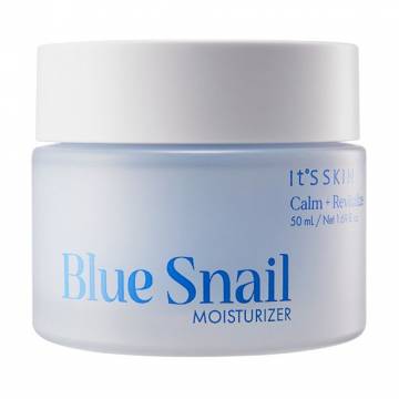 Легкий увлажняющий крем для лица Its Skin Calm + Revitalize Blue Snail Moisturizer, 50 мл Легкий увлажняющий крем для лица Its Skin Calm + Revitalize Blue Snail Moisturizer, 50 мл