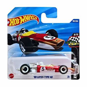 Базовый автомобиль Hot Wheels 68 Lotus Type 49, красный, от 3 лет, 11*3.5*11 см (5785)