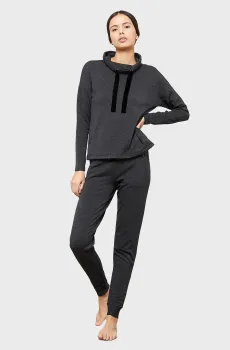 Женские темно-серые брюки JARA Серый S Etam 6509869