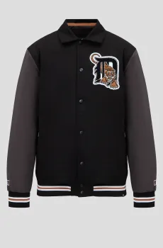 Черный бомбер (унисекс) Черный L 47 Brand 636502JK-FS