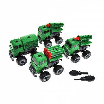Набор детских машинок YG Toys Military Vehicle Series, в кульке, от 3 лет, 6 элементов, 30*33*10 см (2005-8) Набор детских машинок YG Toys Military Vehicle Series, в кульке, от 3 лет, 6 элементов, 30*33*10 см (2005-8)