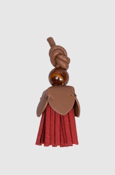 Коричневая подвеска для кроссовок Tessie Tassle