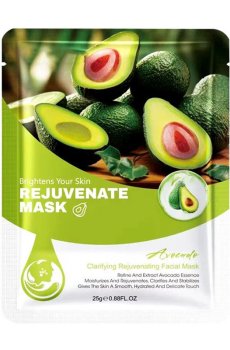 Тканевая маска для лица Fayankou Avocado Clarifying Rejuvenating Facial Mask, 25 г