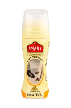 Водоотталкивающая жидкая краска для обуви Smart с натуральным воском, прозрачная, 75 мл