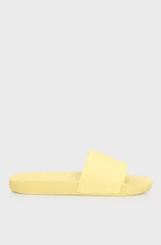 Женские желтые слайдеры SLIDE MONOGRAM TPU Желтый 37 Calvin Klein YW0YW01715