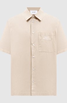 Бежевая рубашка Drew