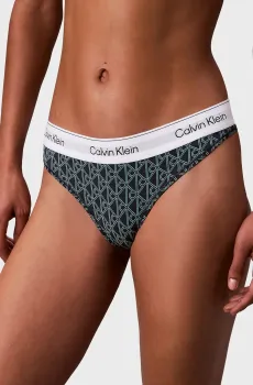 Женские трусики с узором THONG Разноцветный L Calvin Klein LV00QF8518