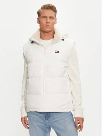 Tommy Jeans Жилет DM0DM19632 Білий Regular Fit Tommy Jeans Жилет DM0DM19632 Білий Regular Fit