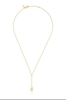 Ожерелье серебряное позолоченное Tous